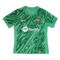 Camisa de Futebol Barcelona Goleiro Equipamento Secundário 2024-25 Manga Curta